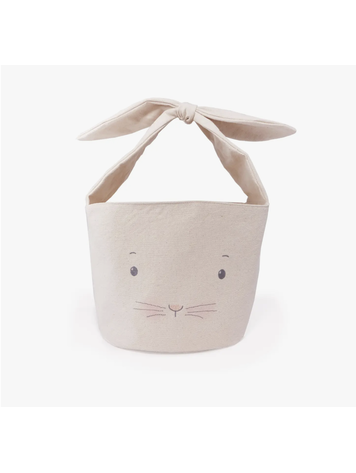 BUNNIES BY THE BAY Bun Bun Bunny Basket - Cream