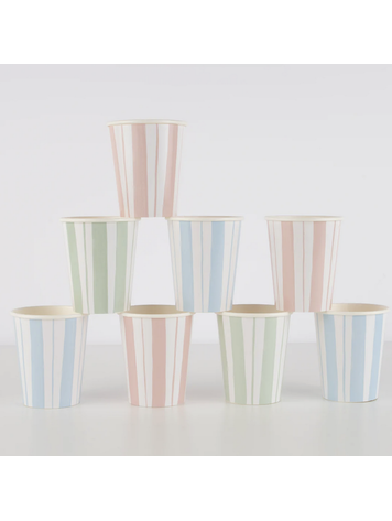 MERI MERI Ticking Side Cups