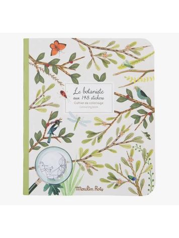 MOULIN ROTY Botanist / Garden Coloring Books & Stickers