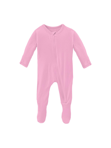 KICKEE PANTS Footie with Zipper