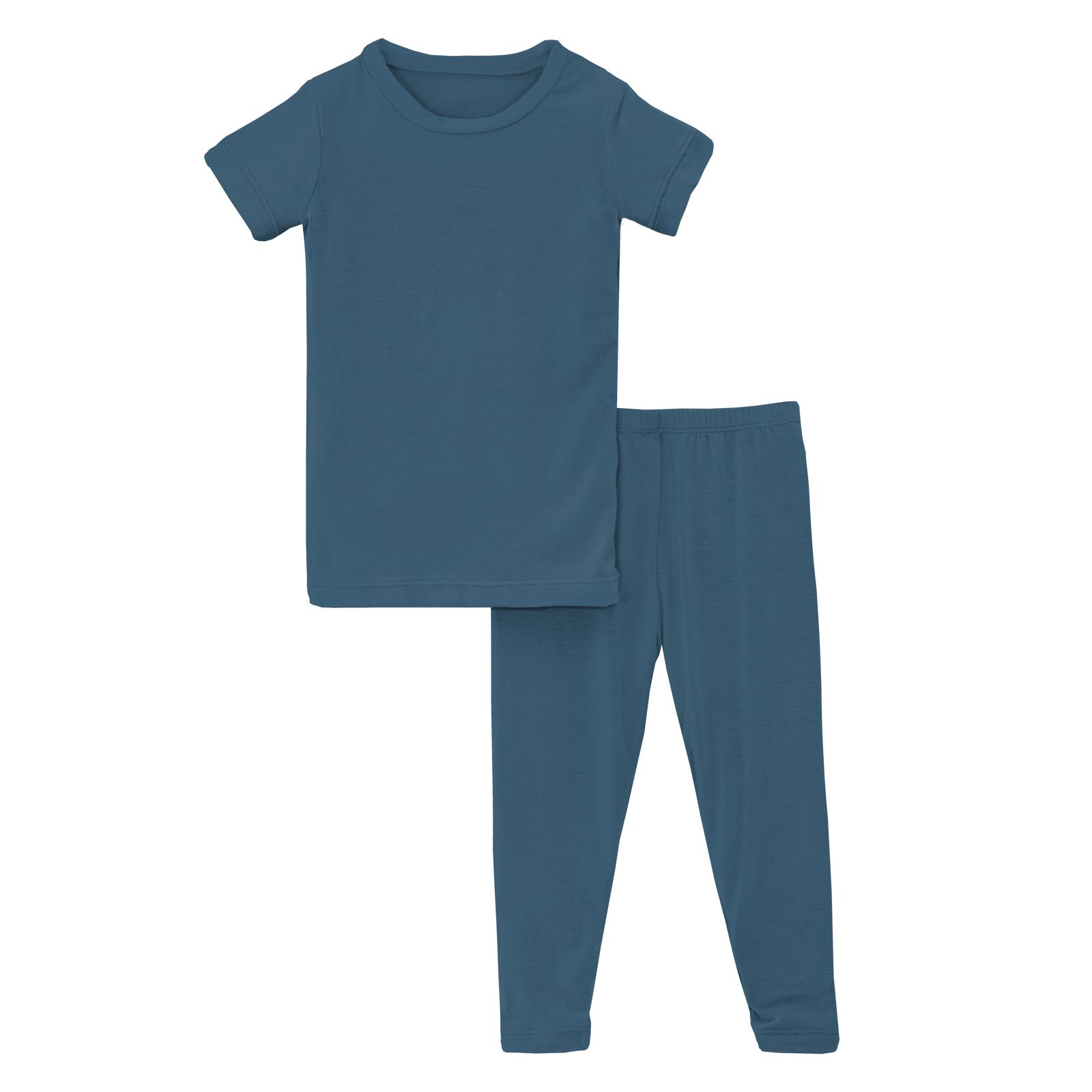 KICKEE PANTS Short Sleeve Pajama Set The Spotted Goose