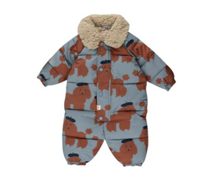 tinycottons プードル　オーバーオール TINY COTTONS Poodles Padded Overall - The Spotted Goose