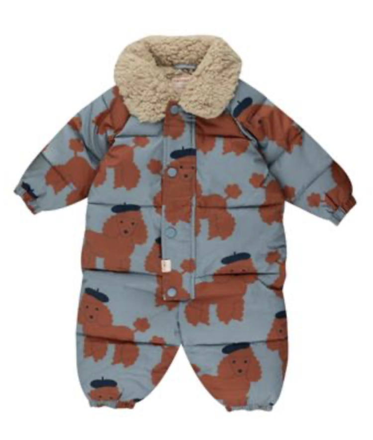 TINY COTTONS Poodles Padded Overall