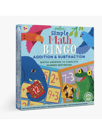 EEBOO Simple Math Bingo
