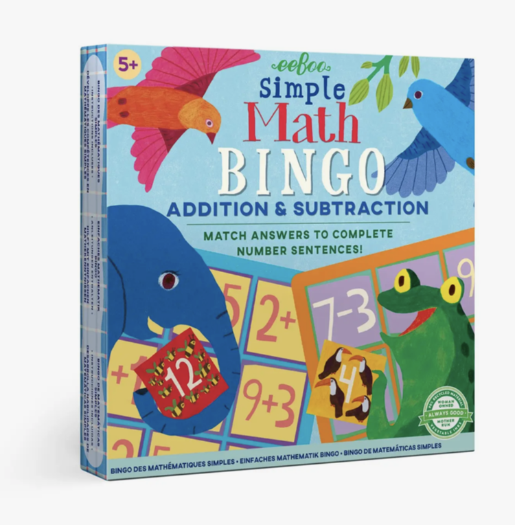 EEBOO Simple Math Bingo