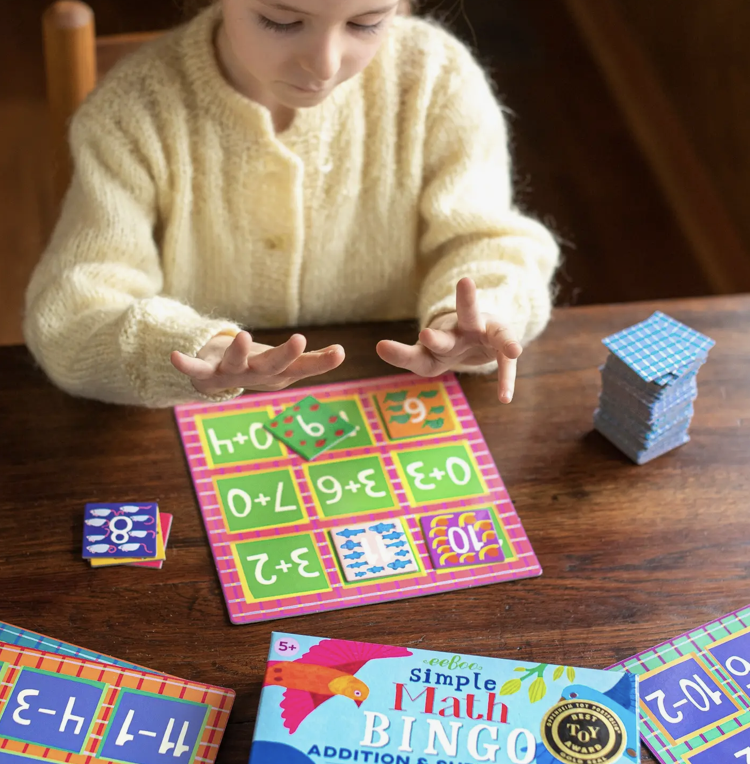 EEBOO Simple Math Bingo
