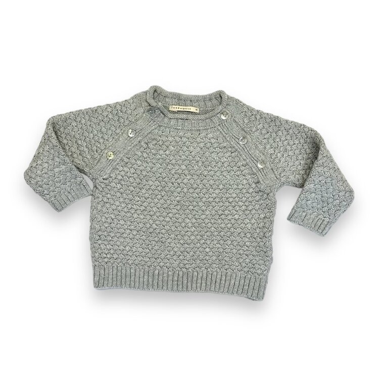 TANE ORGANICS Lattice Pullover Sweater