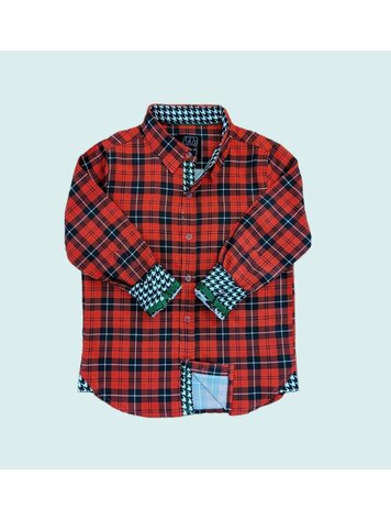 TUKTUK Long Sleeve Plaid Shirt