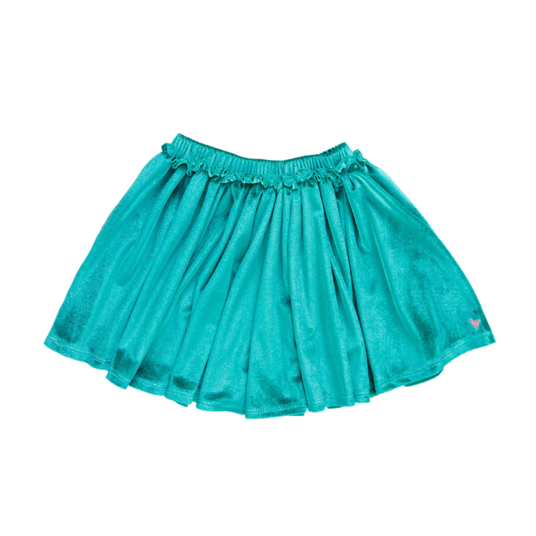 PINK CHICKEN Gianna Velour Gianna Skirt