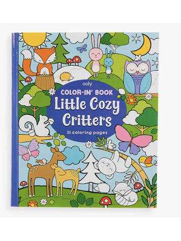 OOLY Color-In' Book Cozy Critters