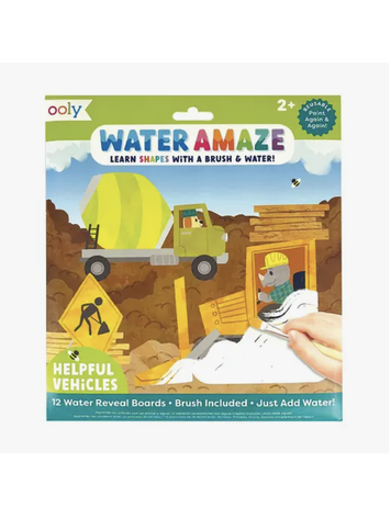 OOLY Water Amaze Boards - Helpful Vehicles