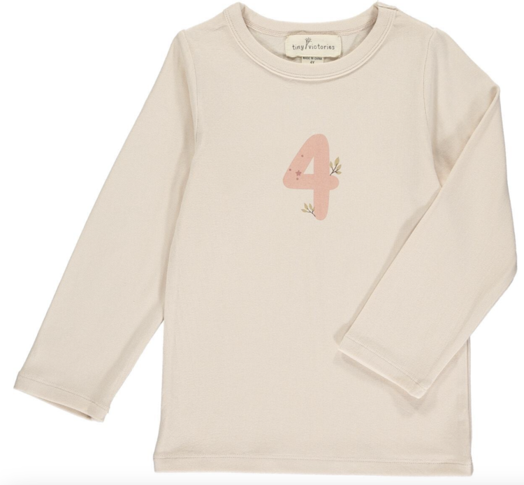 TINY VICTORIES Birthday Party Four Tee