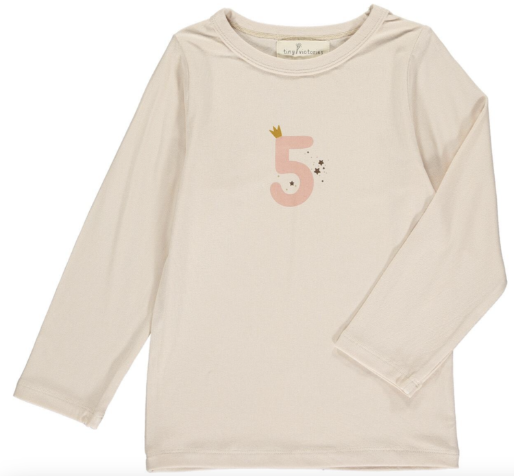 TINY VICTORIES Birthday Party Five Tee