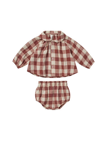 RYLEE AND CRU Nellie Plaid Set