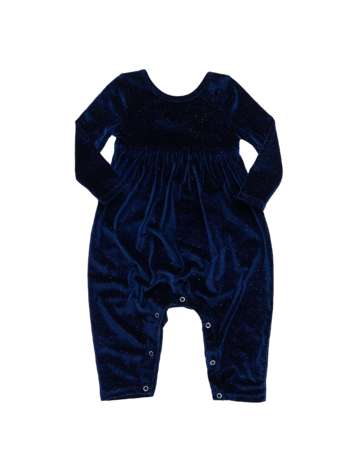 PINK CHICKEN Baby Girls Velour Steph Jumper