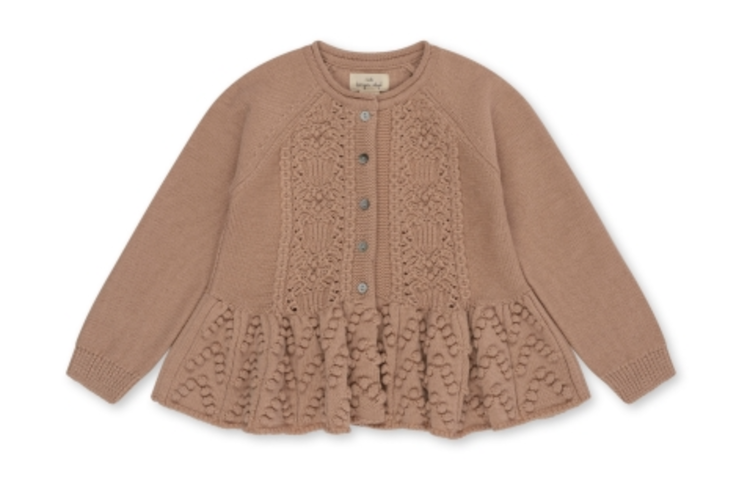 KONGES SLOJD Cabby Frill Cardigan