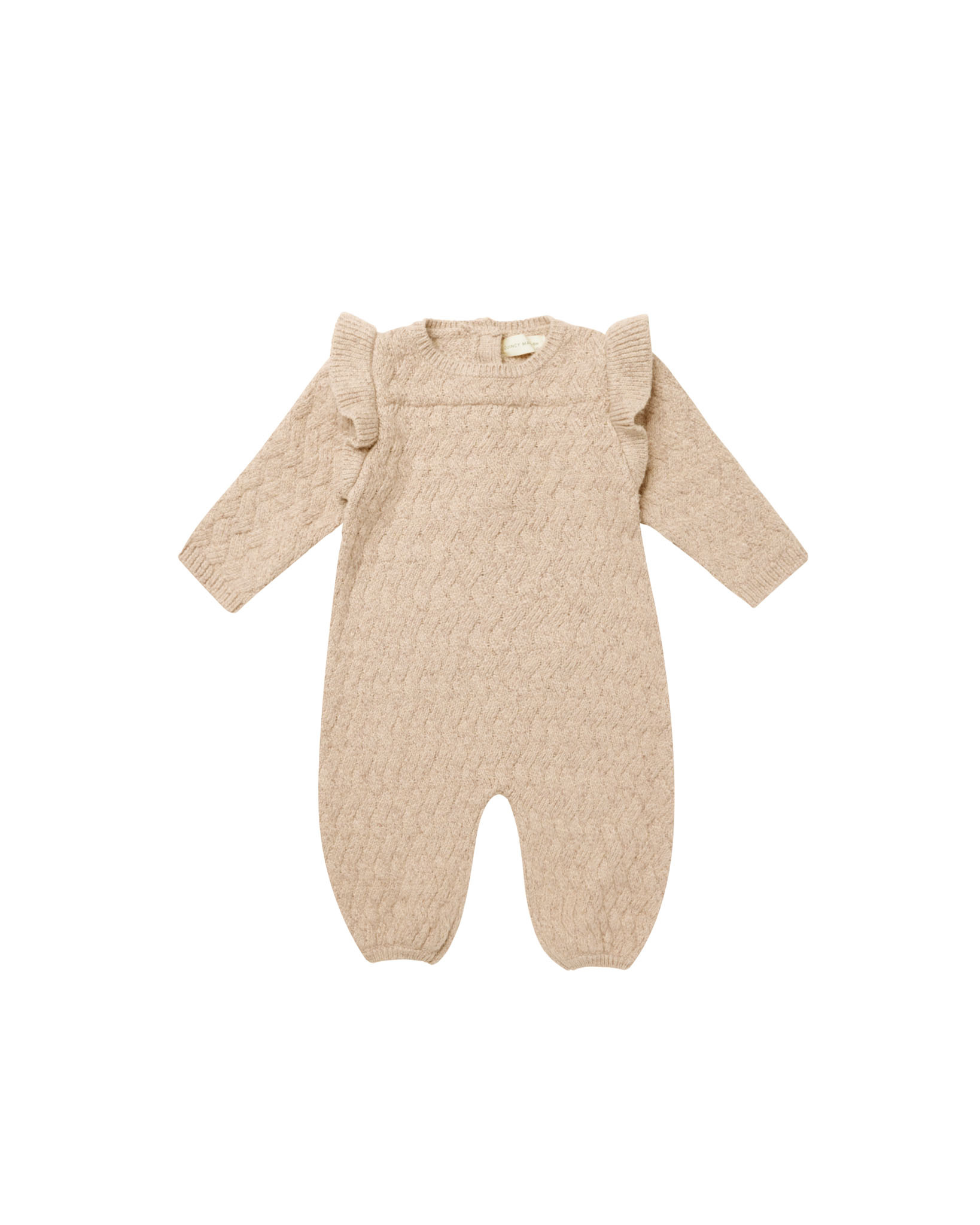 QUINCY MAE Long Sleeve Mira Knit Romper