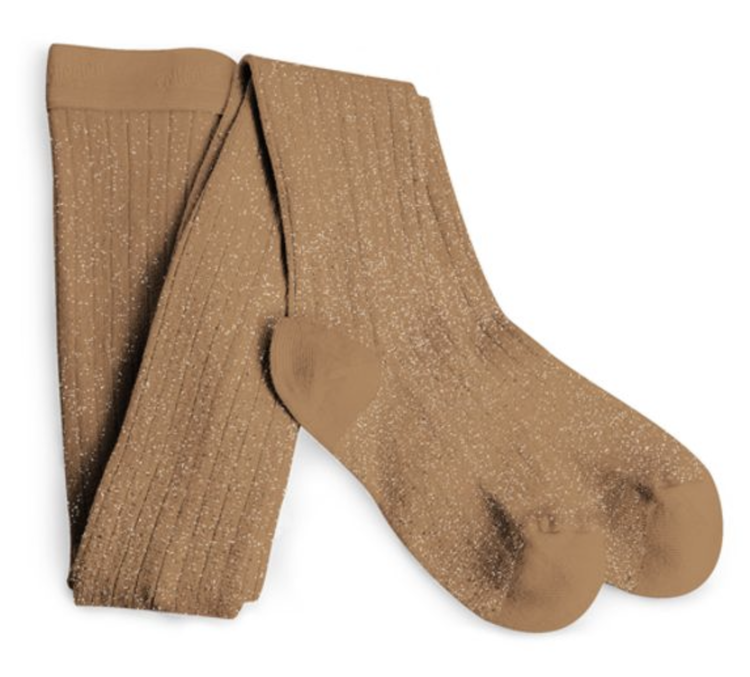 COLLEGIEN Angelique Pointelle Merino Wool Girls Tights