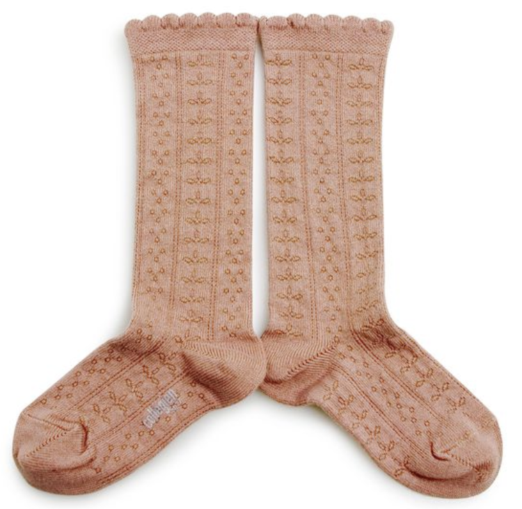 COLLEGIEN Juliette Pointelle Knee High