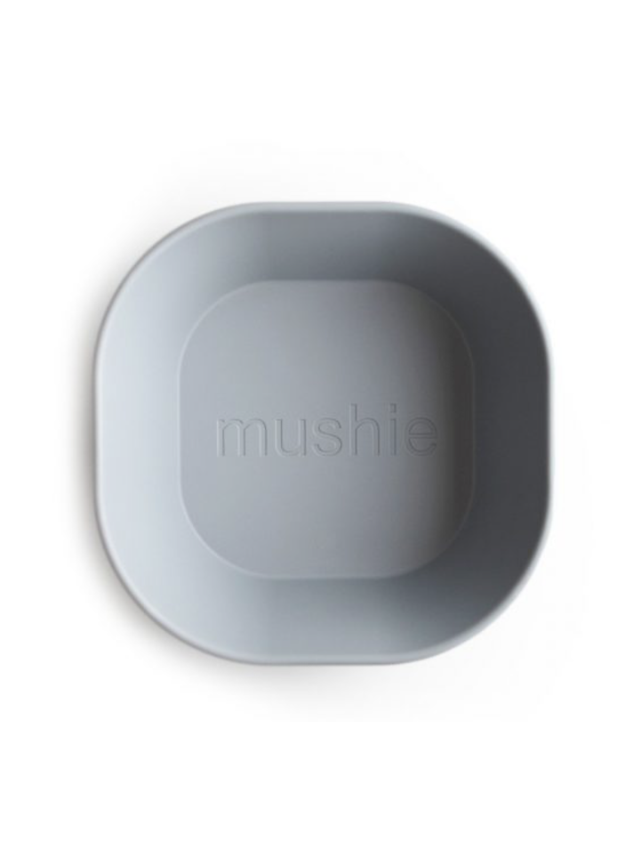 Mushie Dinner Bowl Square Cloud