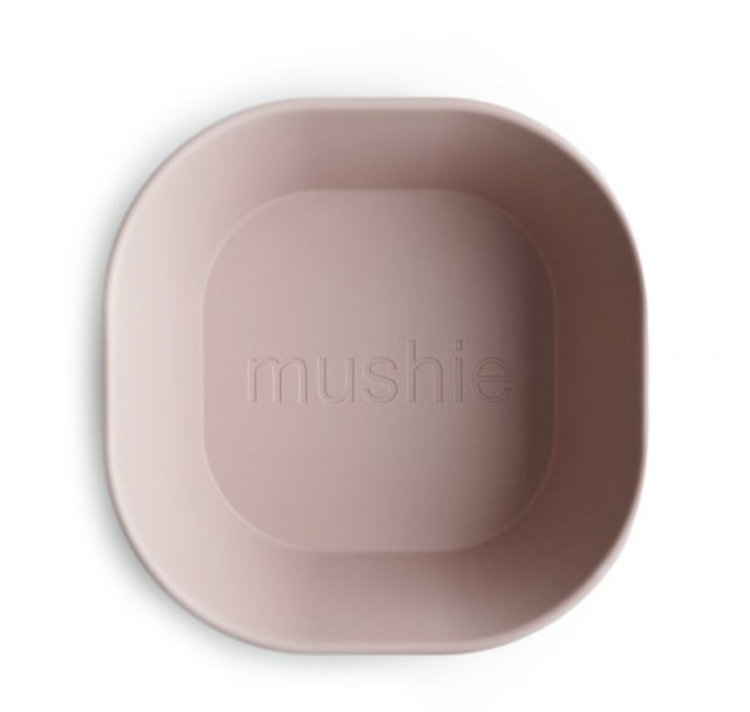 MUSHIE Square Dinnerware Bowl Set - Blush