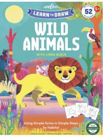 EEBOO Learn To Draw Wild Animals
