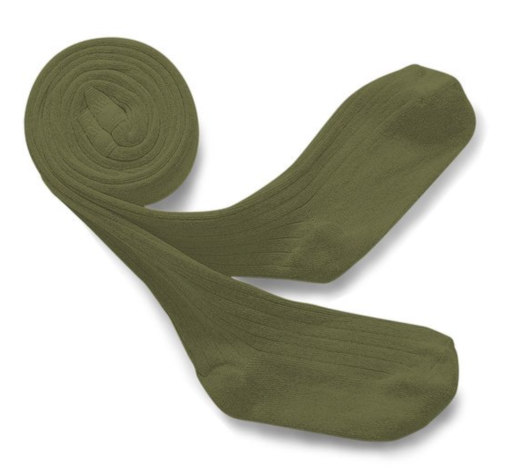 COLLEGIEN Louise Ribbed Girls Tights