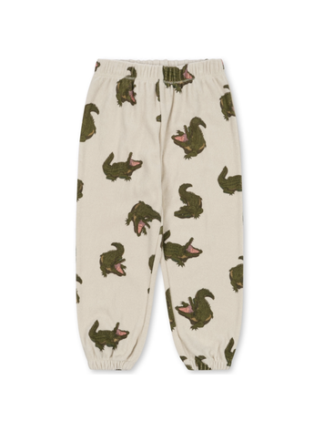 KONGES SLOJD Itty Crocodile Baby Sweatpants