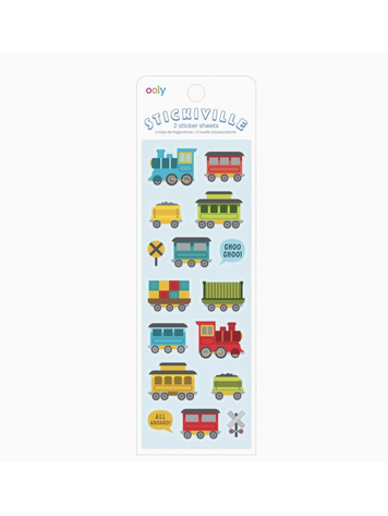 OOLY Stickiville Stickers - All Aboard!