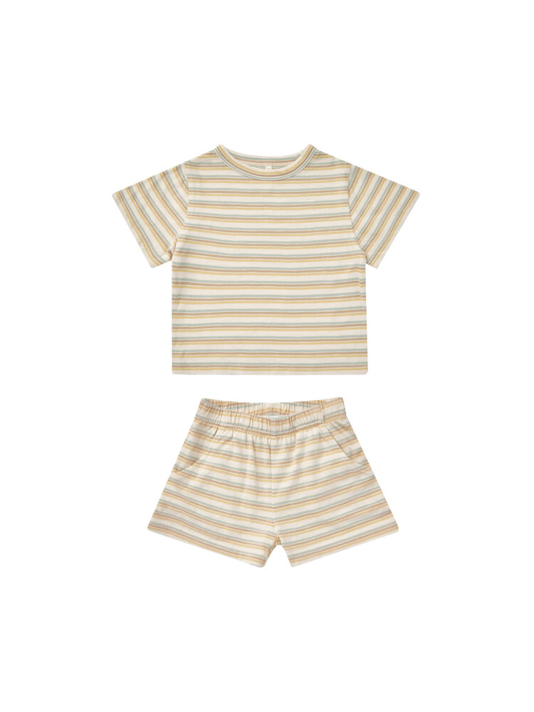 RYLEE AND CRU Stripe Jersey Set