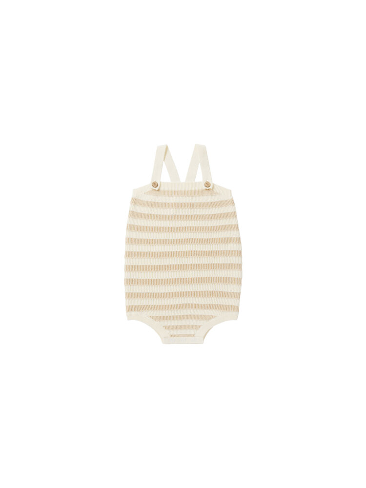 RYLEE AND CRU Stripe Knit Baby Romper