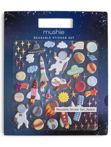 MUSHIE Reusable Sticker Set - Space