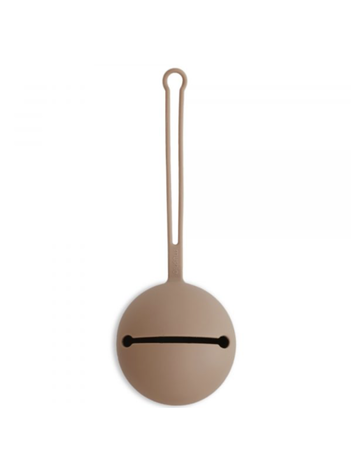 MUSHIE Pacifier Holder Case - Natural