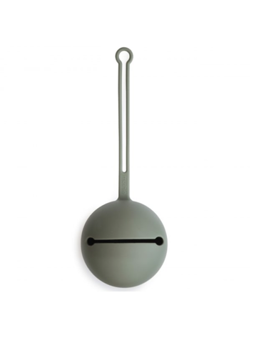 MUSHIE Pacifier Holder Case - Dried Thyme