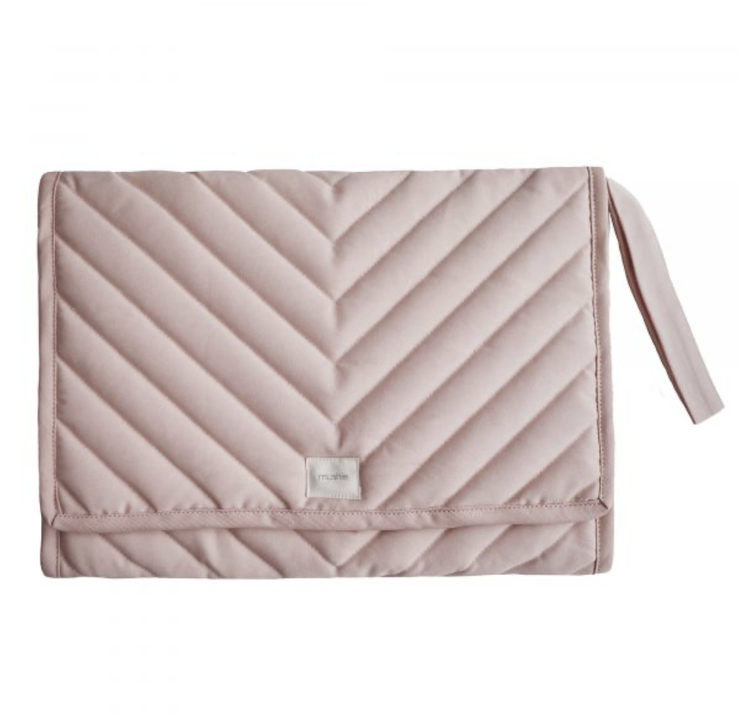 MUSHIE Portable Changing Pad - Blush