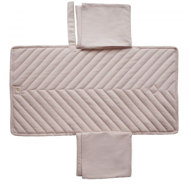 MUSHIE Portable Changing Pad - Blush