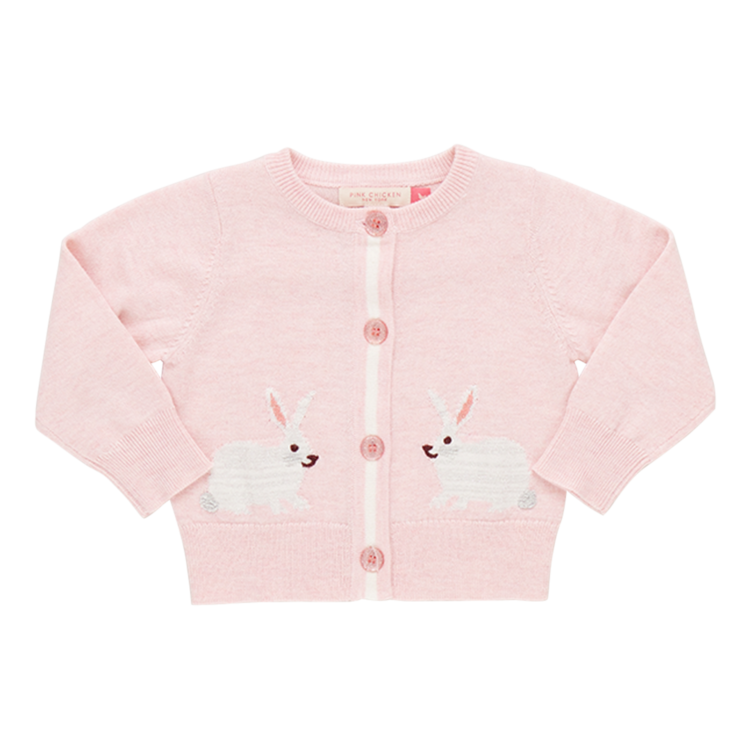 PINK CHICKEN Baby Girls Rabbit Sweater