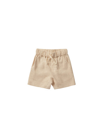RYLEE AND CRU Heathered Bermuda Baby Short
