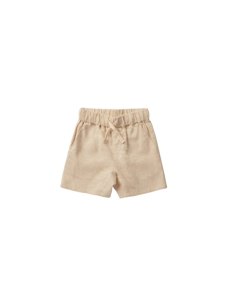 RYLEE AND CRU Heathered Bermuda Baby Short