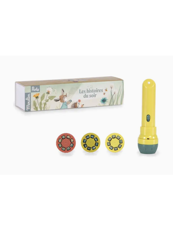 MOULIN ROTY Three Little Rabbits Storybook Torch