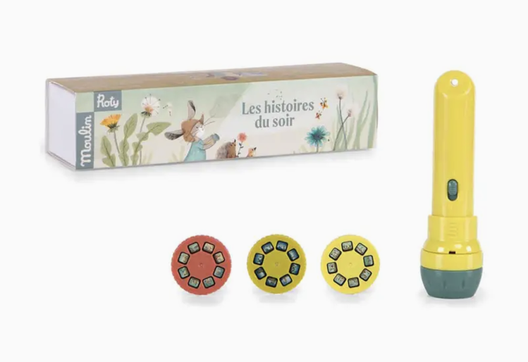 MOULIN ROTY Three Little Rabbits Storybook Torch