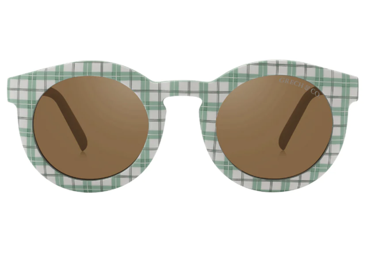 GRECH & CO Classic Sunglasses - Fern Plaid