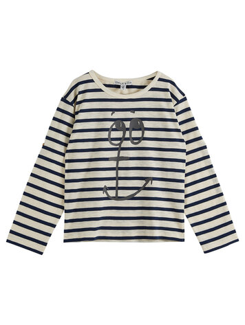 EMILE ET IDA Stripe Long Sleeve Shirt