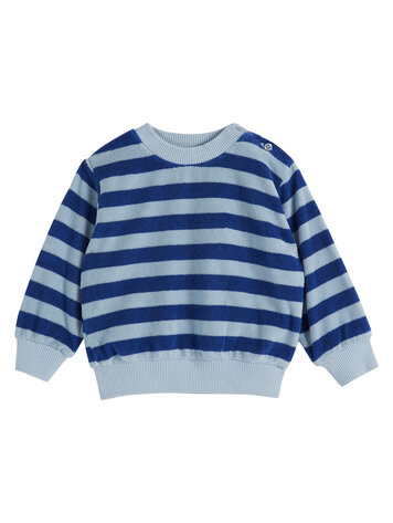 EMILE ET IDA Stripe Eponge Sweatshirt