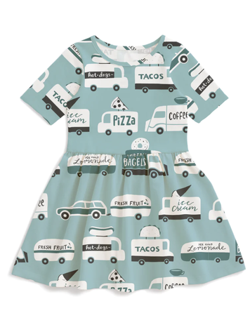 WINTER WATER FACTORY Alberta Food Truck Dress