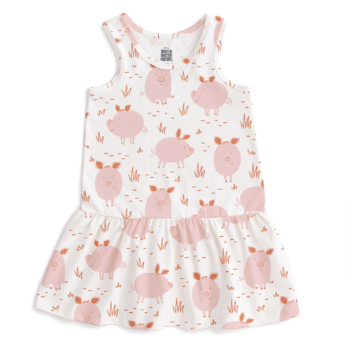 WINTER WATER FACTORY Valencia Pigs Dress
