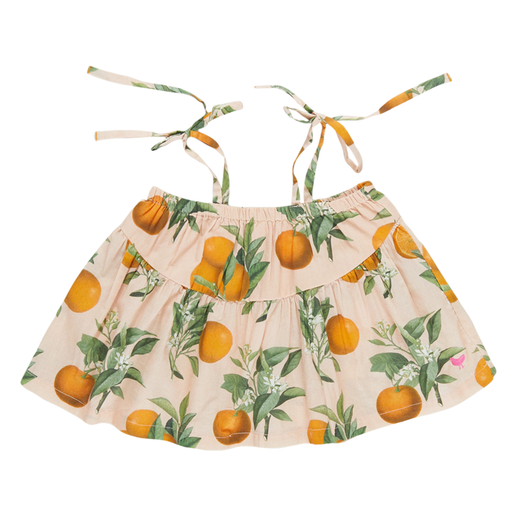 PINK CHICKEN Stella Oranges Top