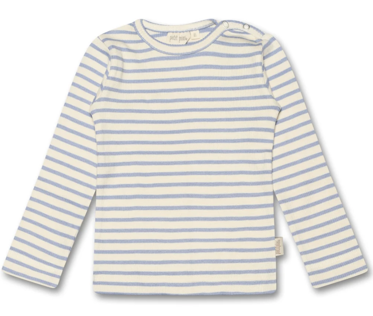 PETIT PIAO Modal Stripe Longsleeve T-Shirt
