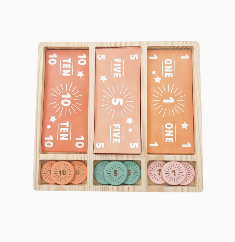 MAGIC PLAYBOOK Pretend Play Money Set