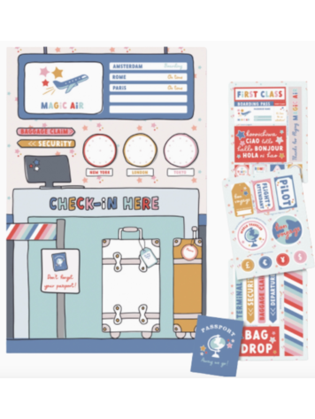 MAGIC PLAYBOOK Airport Inspired Play Kit
